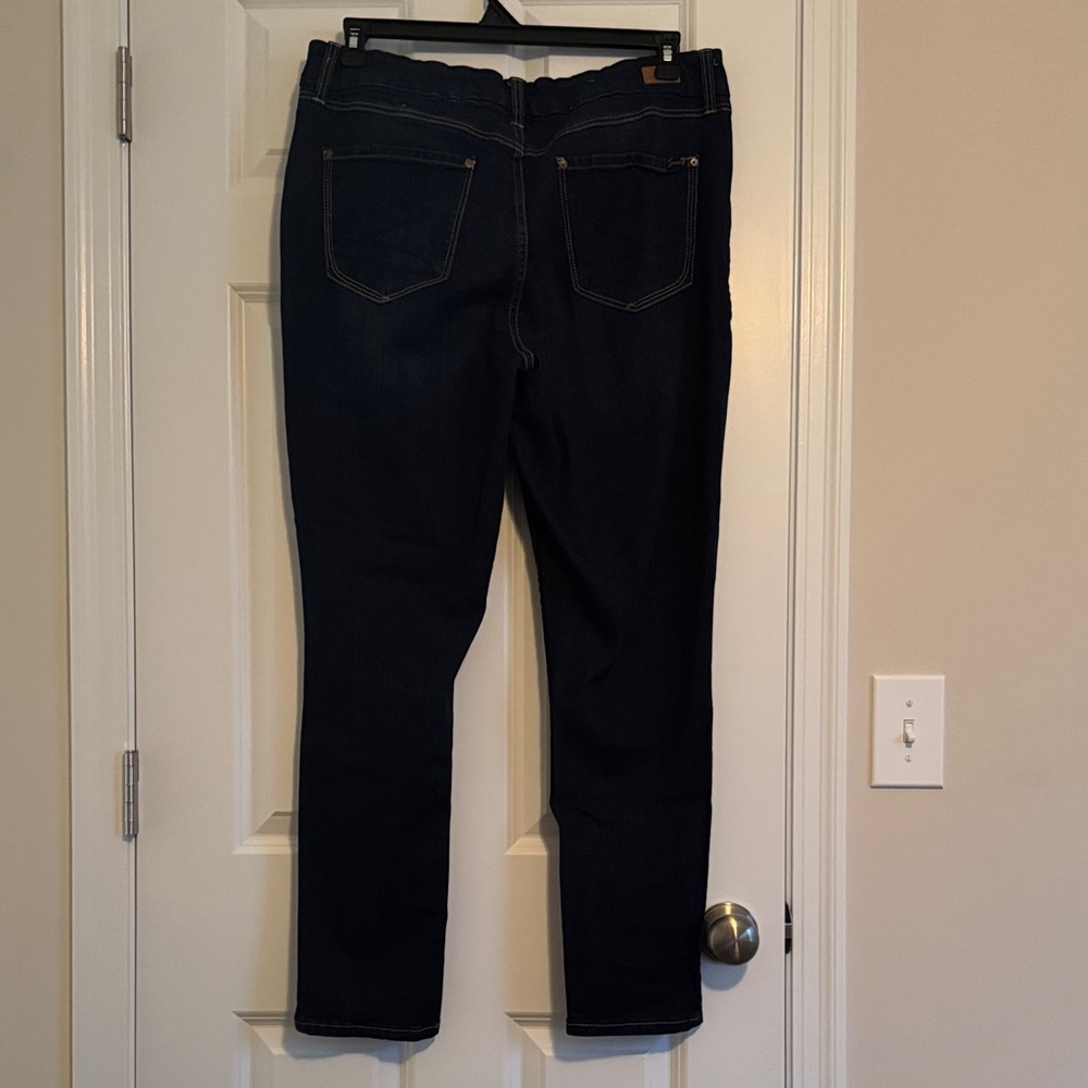 Seven7 Women's Midnight Blue Skinny Jeans - Picture 3 of 3